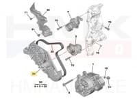 Ajamite rihma kate OEM Citroen/Peugeot 2,0BlueHDI EURO6