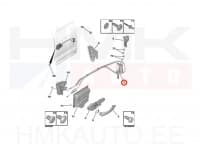 Ukselukusti liuguksele parem(Superlock) OEM Jumpy/Expert 2016-  LWB