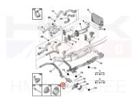 Elektriline veepump OEM Citroen/Peugeot