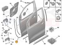 Esiukse serva tihend parem OEM Citroen Jumpy/Peugeot Expert 2016-