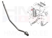 Väljalaskegaaside rõhuanduri toru OEM Citroen/Peugeot 1,5BlueHDI DV5R