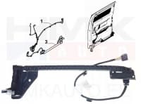 Juhtmestik paremale liuguksele koos juhikuga OEM Jumpy/Expert/Scudo/Proace 2016-