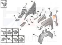 Esitiiva kinnitus tagumine OEM Citroen Berlingo/Peugeot Rifter 2018-