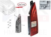 Tagatuli parem OEM Peugeot Partner/Rifter 2019- (tagaluugiga)