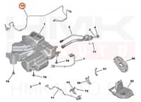 AdBlue toru OEM Citroen Jumpy/Peugeot Expert 2,0BlueHDi 2016-