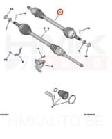 Veovõll komplektne vasak OEM Jumpy/Expert 2016-
