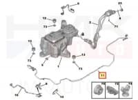 AdBlue toru OEM Citroen Berlingo/Peugeot Rifter 2018- (L1)