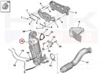 Tahmafilter/katalüsaator(GPF/FAP) OEM Citroen/Peugeot 1,6THP 2018-  Euro6.2  K737