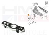 Turbo õli tagasivoolutoru tihend OEM Citroen/Peugeot 2,0BlueHDi