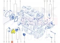 Termostaadi korpus OEM Renault/Dacia 1,6SCe