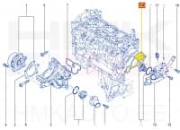 Termostaadi tihend OEM Renault Espace V, Megane IV, Talisman 1,6TCe(M5M)