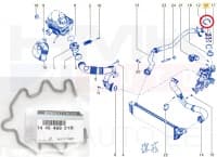 Turbo õhutoru klamber OEM Renault Master/Opel Movano 2,3DCI 2014-