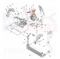 Turbo tihend OEM Renault 1,6dCi R9M