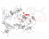 EGR moodul OEM Renault Master 2,3DCi 2019-  Euro6  M9T-716