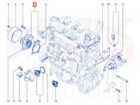 Veepump Renault/Dacia 1,6i