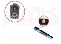 Numbrivalgusti pistik juhtmetega Renault Kangoo II  2-klemmi