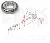 Reduktori laager OEM Renault Master III (RWD)