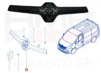 Kapoti iluliist OEM Renault Trafic III  2019-