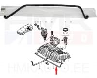 Kütusepaagi kinnitusvits OEM Renault Laguna I (pikk)