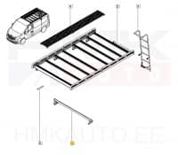 Katuseraami komplekt OEM Renault Trafic 2014-