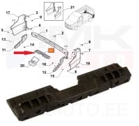 Tagastange löögileevendi OEM Trafic/Vivaro/NV300/Talento 2010-