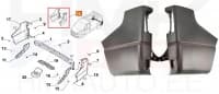 Tagastange nurkade komplekt(V+P) OEM Renault Trafic 2014-