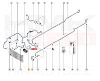 Konditsioneeri toru, madalsurve OEM Renault Trafic III