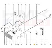 Konditsioneeri toru tagumine, kõrgsurve OEM Renault Trafic III L2 2014-