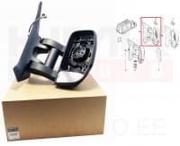 Küljepeegel parem OEM Renault Master 2010- (pika jalaga)