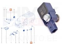 Turvapadja külgkokkupõrke andur OEM Renault Trafic III, Dacia Dokker/Duster