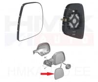 Peegliklaas parem Citroen/Peugeot