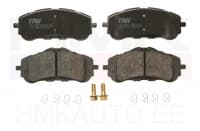 Piduriklotside komplekt eesmine Citroen Berlingo / Peugeot Partner 2018-, 308 II