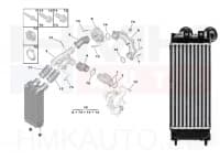 Turbo vahejahuti (intercooler) Citroen/Peugeot 1,6HDi 2010-