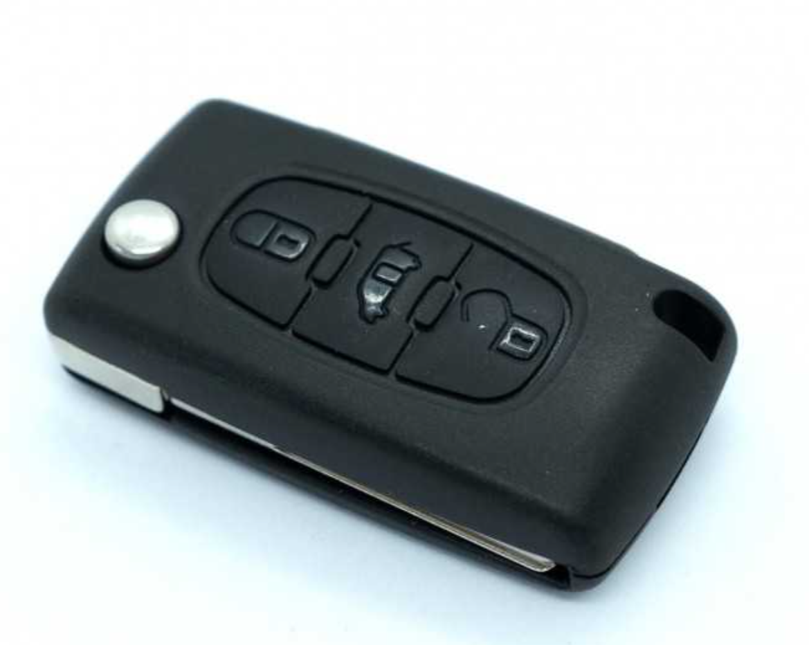 Võtme korpus 3.nupuga Citroen/Peugeot