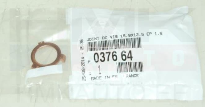 Turbo õlitustoru tihend OEM Citroen/Peugeot 1,2(EB2ADT) -1,5HDi/1,6HDi>>1684449580