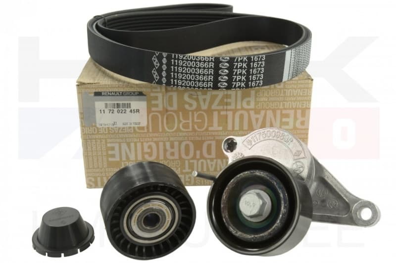 Mitmikkiilrihma komplekt OEM Renault Master 2,3DCI 2019-