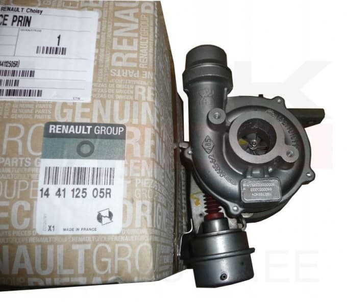 Turbolaadur OEM Renault 1,5dCi
