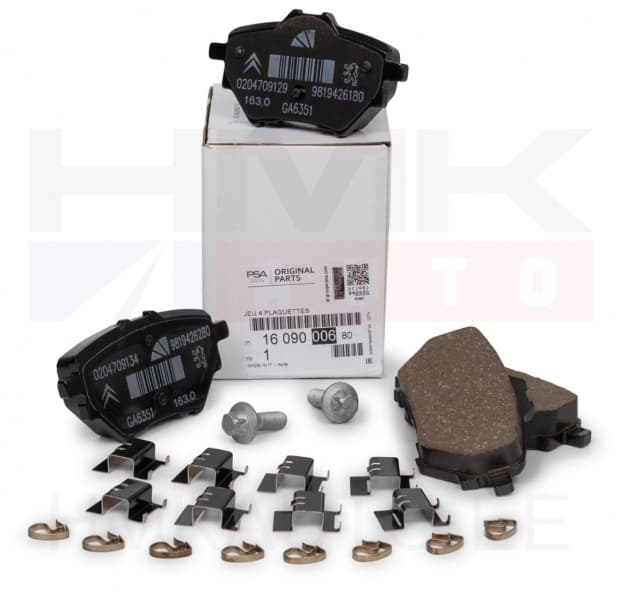 Piduriklotside komplekt tagumine OEM Citroen Berlingo 2018-, C4, C4 Picasso/ Peugeot 208, 2008, 308 , 408 , 3008, 508, Rifter