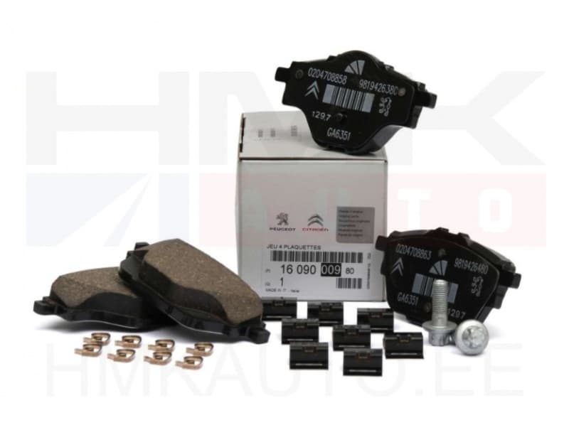 Piduriklotside komplekt tagumine OEM Citroen C4 Picasso / Peugeot 3008 , 5008