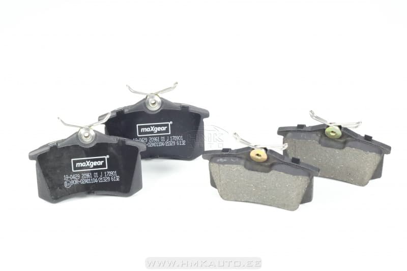 Piduriklotside komplekt tagumine Citroen/Peugeot/Renault/VAG