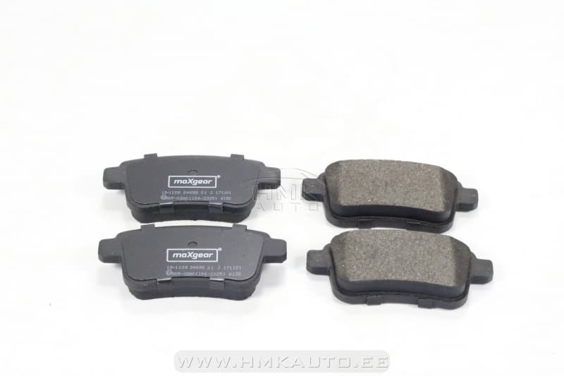 Piduriklotside komplekt tagumine Renault Kangoo II