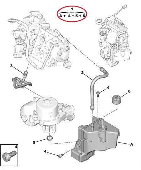 Robotkäigukasti õlipaak OEM Citroen/Peugeot BVM6
