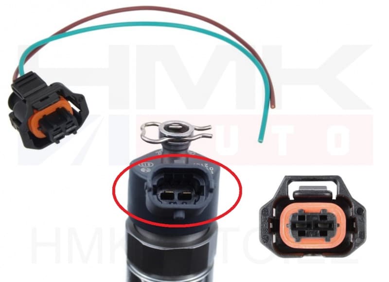 Pihusti pistik juhtmetega Bosch 2-klemmi