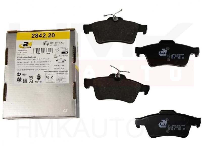 Piduriklotside komplekt tagumine Citroen C5/Peugeot 508/Renault Laguna III