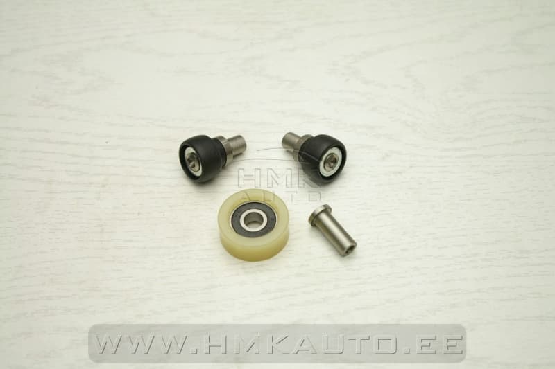 SOODUS!!! Liugukse keskmise toe rullide remontkomplekt (vasak/parem) Iveco Daily 00-06