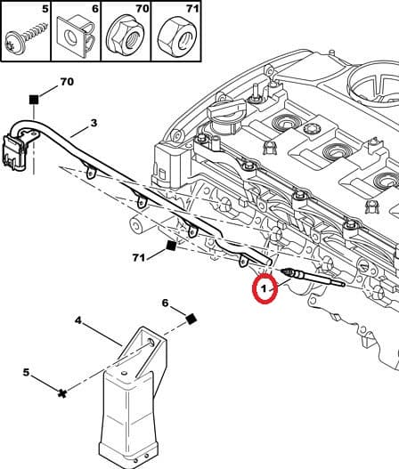 Eelsüüteküünal OEM Jumper/Boxer/Transit 2,2HDI 2006-