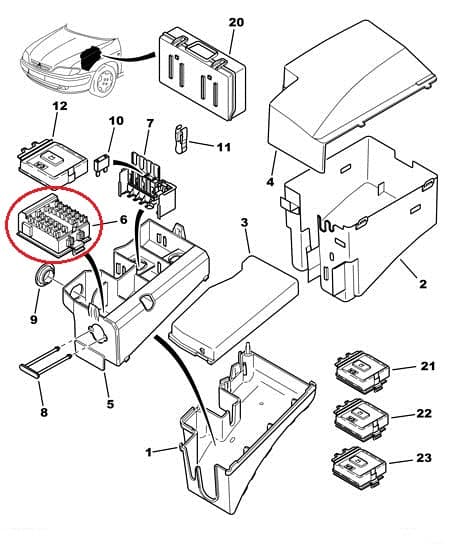 SOODUS!!! Kaitsmekarp OEM Citroen Berlingo,Xsara / Peugeot Partner, 106, 306, 406