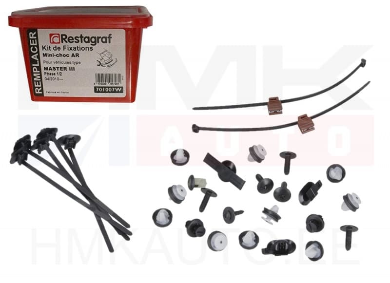 Tagastange paigalduskomplekt Renault Master III 2010-