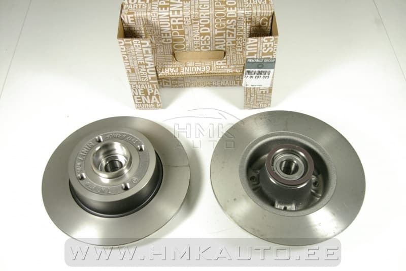 Piduriketaste komplekt (2tk) tagumine OEM Renault Megane II/Clio III/Modus