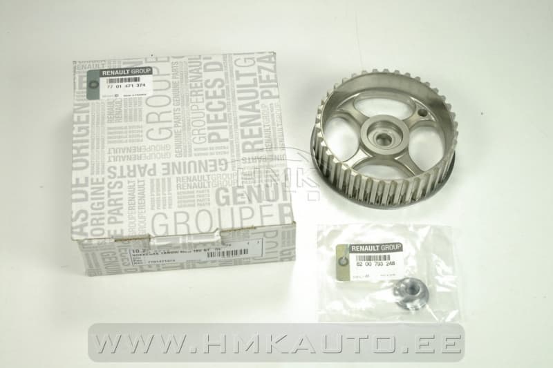 Nukkvõlli rihmaratas OEM Renault mootorid K4M/K4J/F4P/F4R